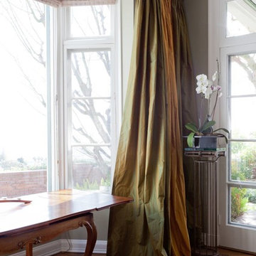 Beige Drapes