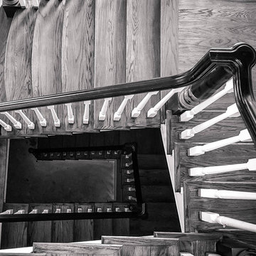 Wood Handrail System