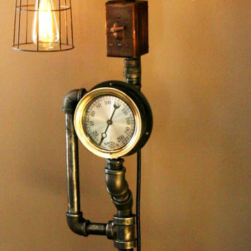 Machine Age Lamps Steampunk Gear Steam Gauge