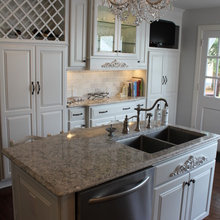 Island with sink
