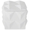 Braque Box, Matte White, Medium