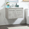 Elegant VF44530MCG 30"Single Bathroom Vanity, Concrete Gray