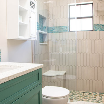A Girl's Bathroom Remodel : Before and After