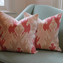 pillow fabric - michigan family room