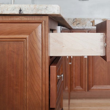 Cabinets.com | Classic look with Hawthorne Cherry Toffee Cabinets