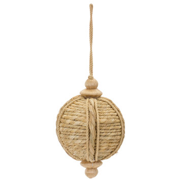 Jute Onion Ornament, Set of 6