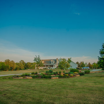 Bermed Backyard, Columbia MO