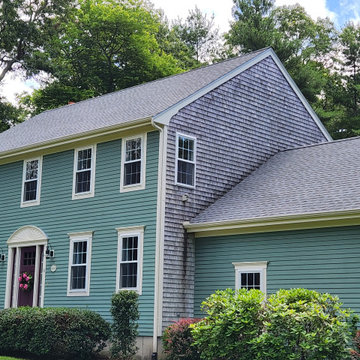 GAF Timberline HDZ Roofing System in Pewter Gray, Dartmouth, MA