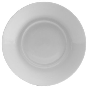 Royal White Can Saucer Only, Set of 6