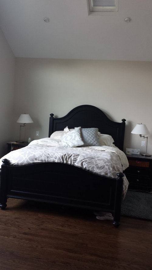 Blank canvas plain and boring master bedroom