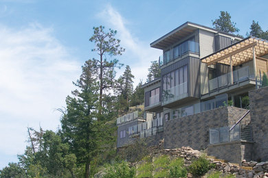 Minimalist exterior home photo in Vancouver