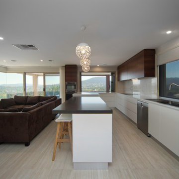 Modern Minimalist Kitchen/Dining/Outdoor