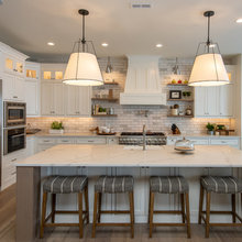 Cabin kitchen island