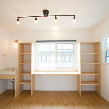 遊び心のあるナチュラルなお家