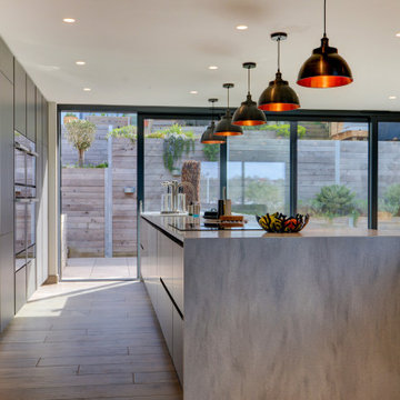 Ultramodern German Kitchen in Findon Valley, West Sussex