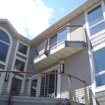 Backyard Steel Deck