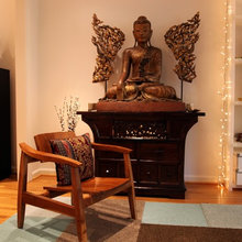 Small drawe + lage buddha + accessories.stunning