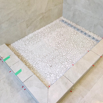 Pebble Mosaic Master Shower