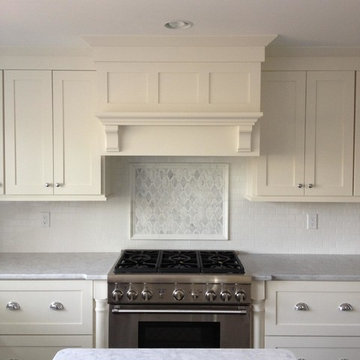 Kitchen and Fireplace