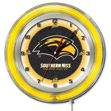 Southern Miss 19" Neon Clock
