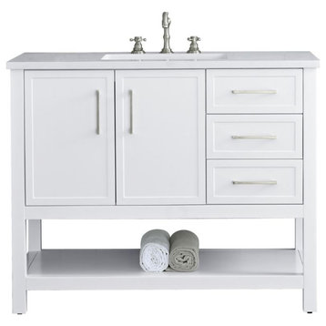 Arlo 42" Bathroom Vanity, White