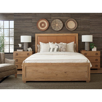 Antilles Upholstered Panel Bed 6/0 California King