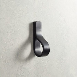Black Metal Handle | CB2 - Cabinet And Drawer Knobs