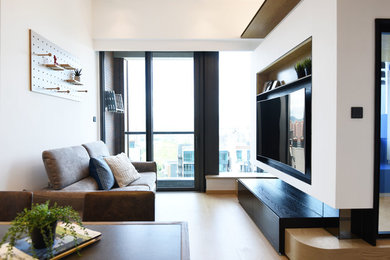 Trendy home design photo in Hong Kong