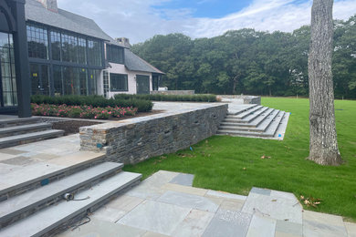 Inspiration for a coastal landscaping in Portland Maine.