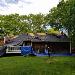 Asphalt Roof on Ranch - Roofing And Gutters