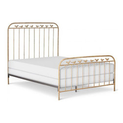Aviary Iron Bed - Panel Beds