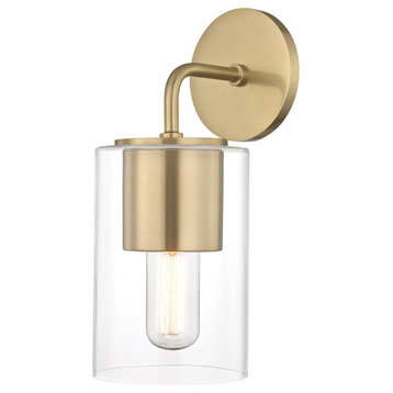Mitzi Lula One Light Wall Sconce H135101-AGB