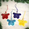 Novica Handmade Glamorous Butterflies Glass Beaded Ornaments (Set Of 4)