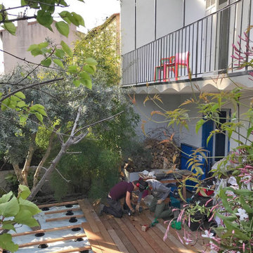 Petit jardin à l'ombre