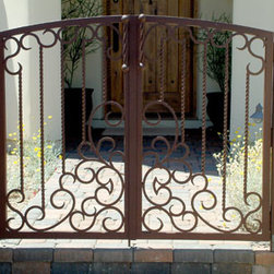Wrought Iron Walk Gates - Home Fencing And Gates
