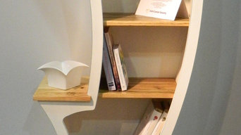 Vintage tall book case