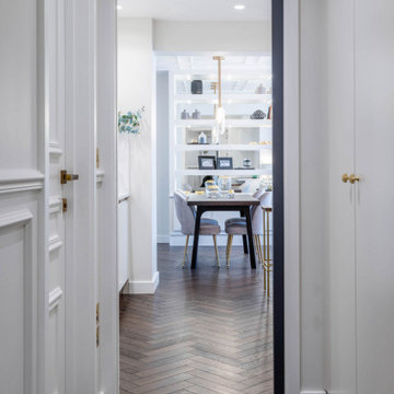 Portsea Place, Marylebone- Herringbone Flooring