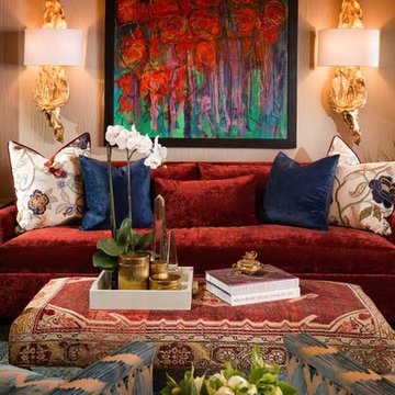 Small Warm Cozy Living Room
