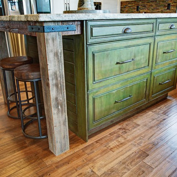 Craftsman \ Rustic masterpiece kitchen in Monrovia