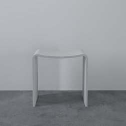 LUSSO STONE SCOOP BATHROOM SHOWER SEAT - Products
