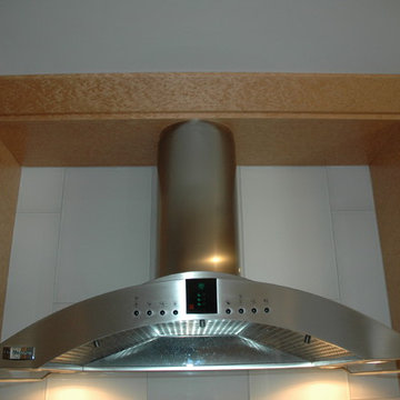 Contemporary Birdseye Maple Kitchen