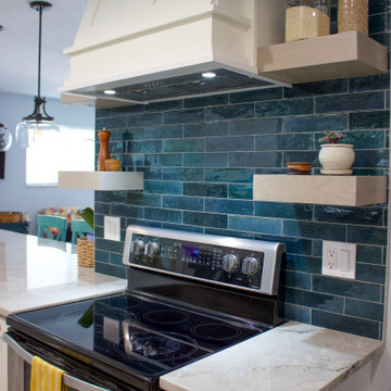 Modern Beach Kitchen and Bath