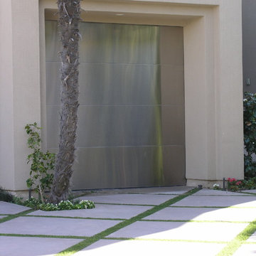 Glass And Aluminum Framed Garage Doors
