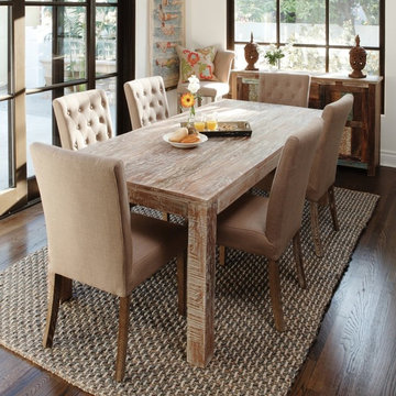 Hampton Farmhouse Dining Room Table 72"