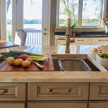 Plymouth, MN Kitchen Remodel by Sawhill designer Sarah Maly, CKD