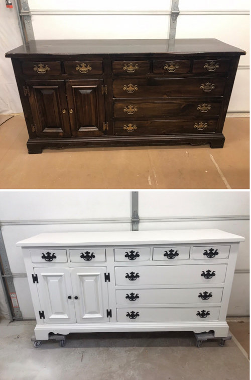 Dresser Nightstands And Mirror Restoration