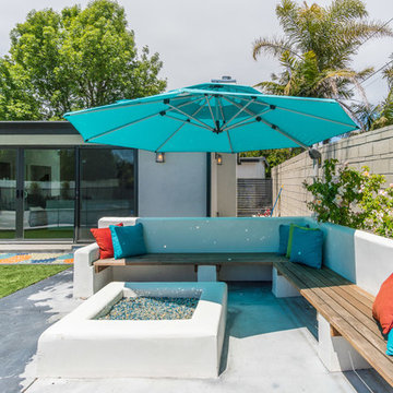 Rancho Palos Verdes Backyard Retreat – Pool, BBQ, and Hardscaping Transformation