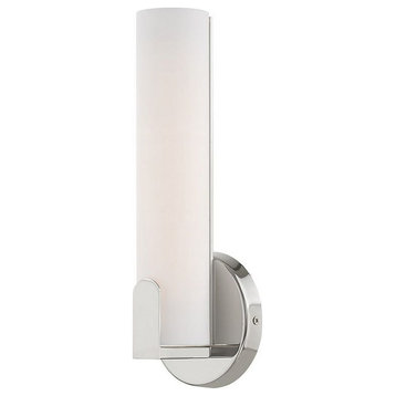10W LED ADA Wall Sconce in Modern Style - 4.38 Inches wide by 12 Inches