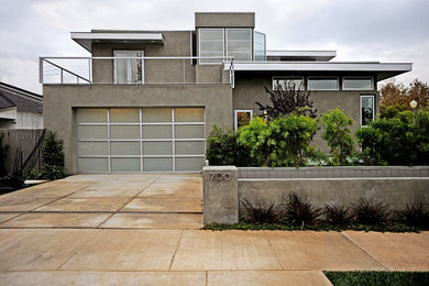 Example of a trendy exterior home design in Los Angeles