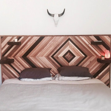 Aztec headboard